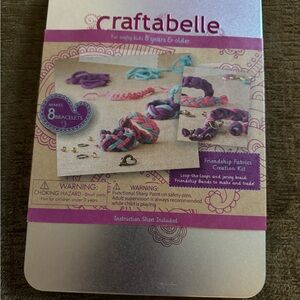 Friendship Bracelet Kit - Purple and Pink